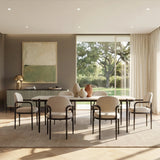 MADERA REC DINING TABLE - CHOCOLATE in room - angle 1