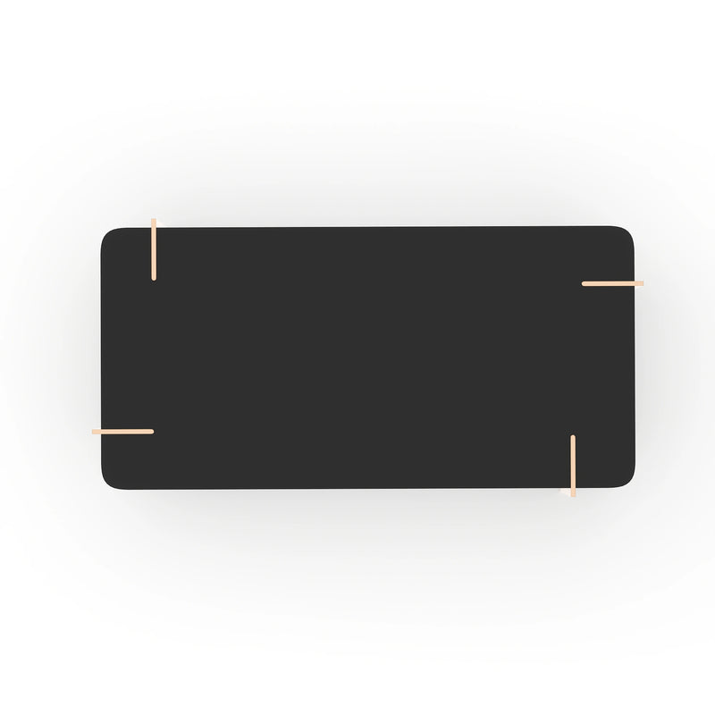 ALTURA REC GLASS TOP COCKTAIL TBL