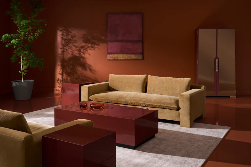 Devon 98" Sofa Camel