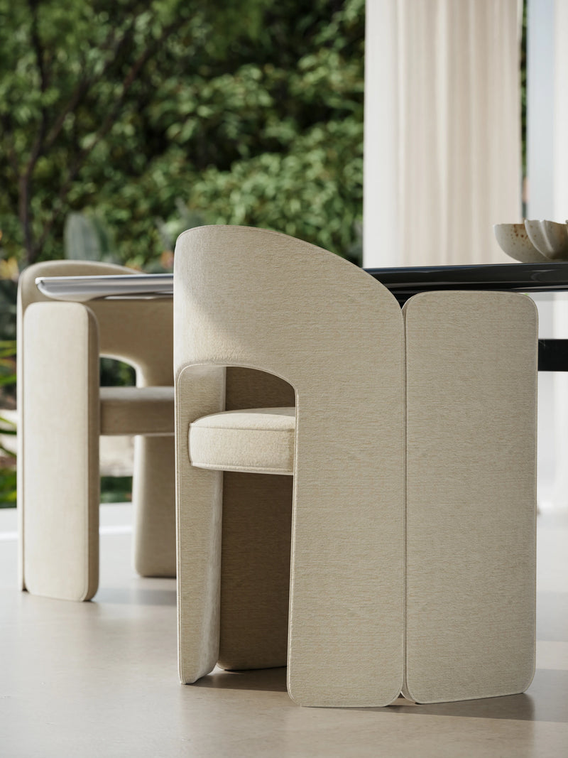 Overlap Arm Dining Chair