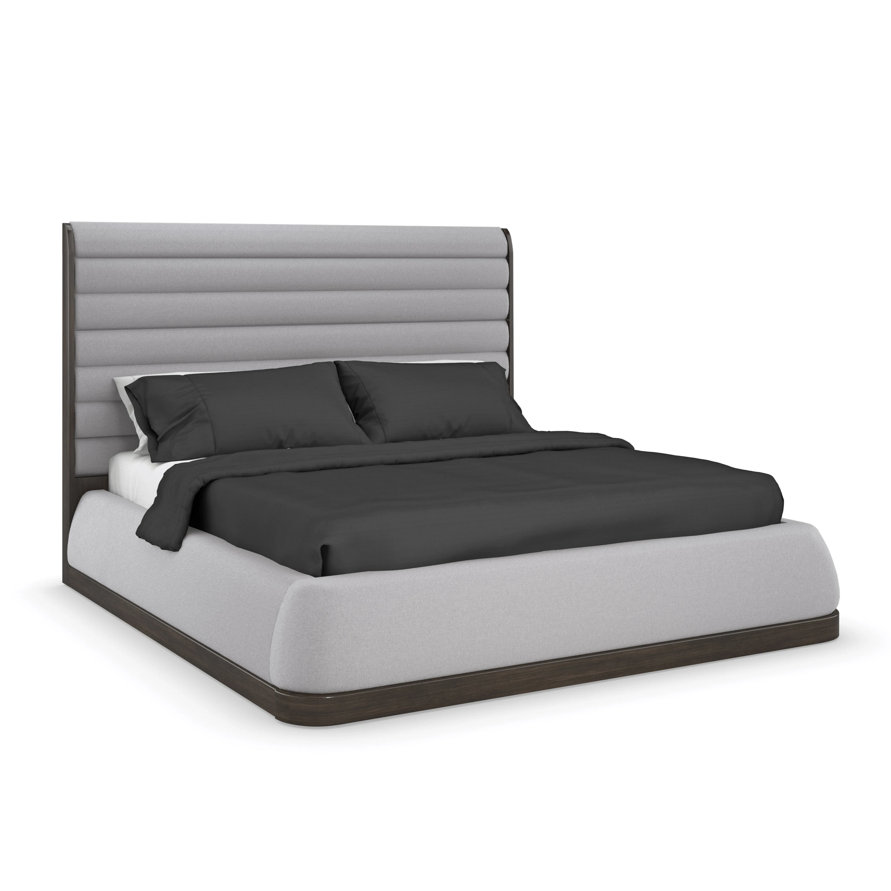 La Moda Uph Panel Bed Kg/Ck Fb - primary image