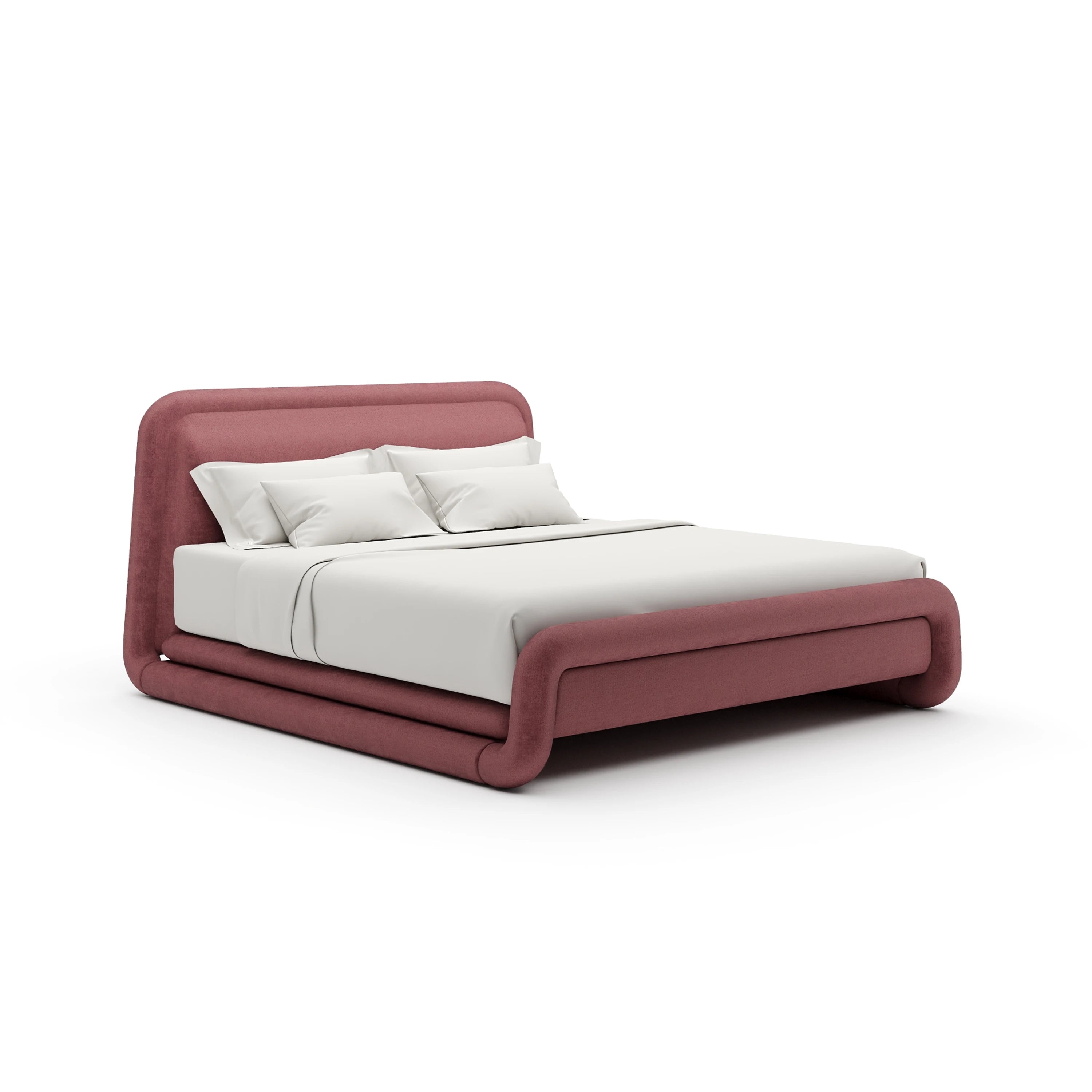 Bold King Bed - Dusty Rose - primary image