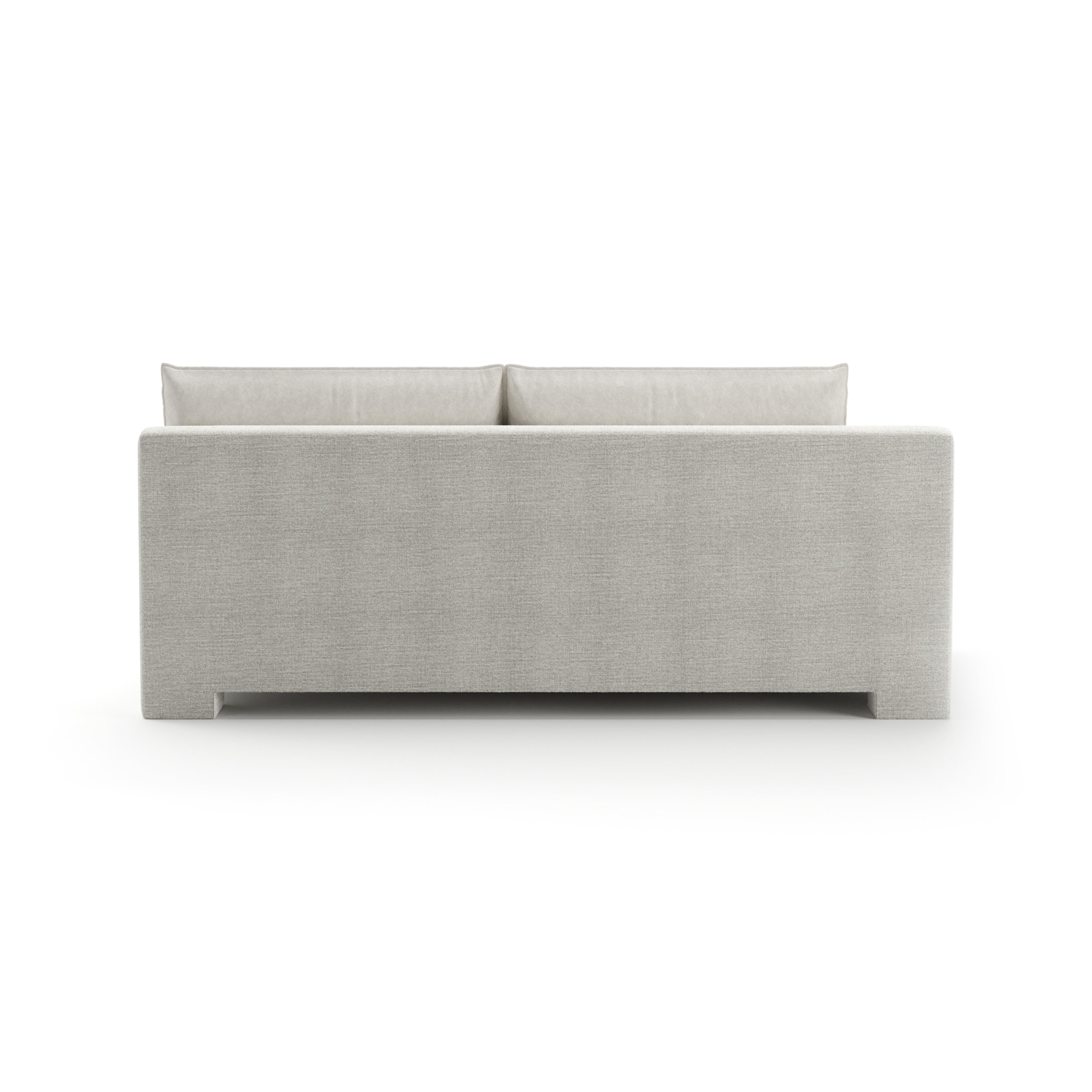 Devon Laf Loveseat Ivory - 4th angle