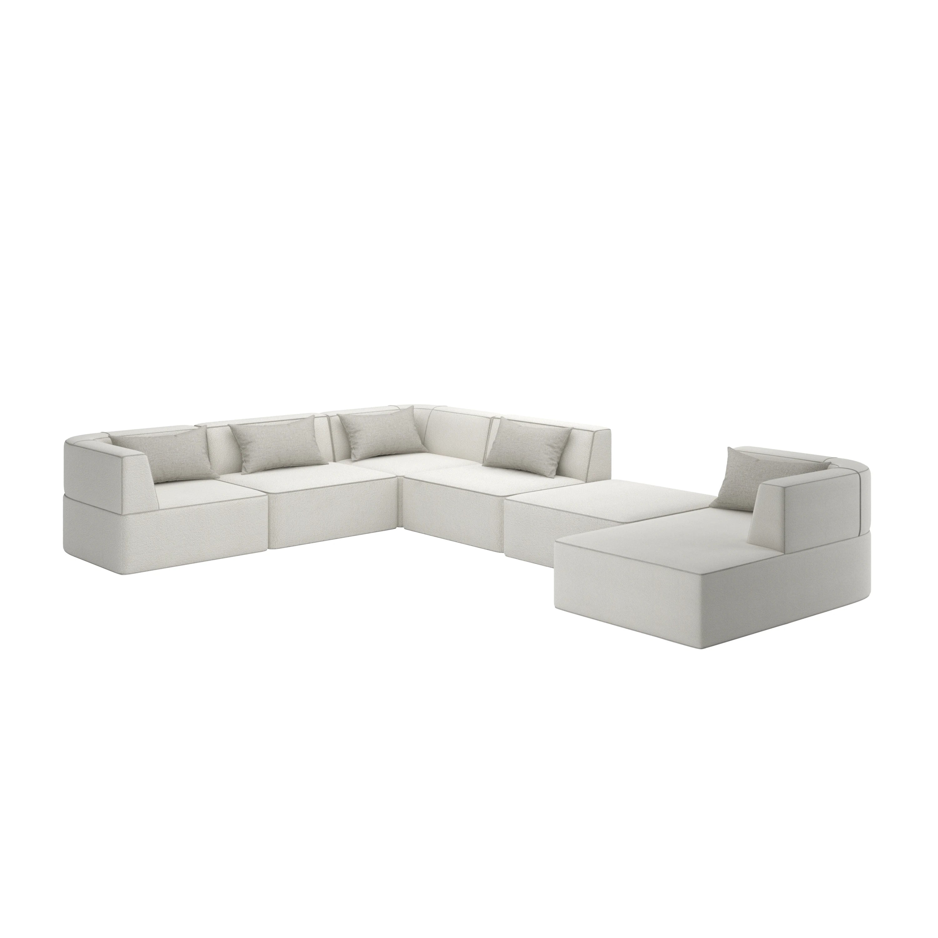 Marbella 6Pc Sectional - primary image