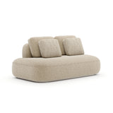 Sasso LAF Straight Armless Loveseat - Oa - primary image