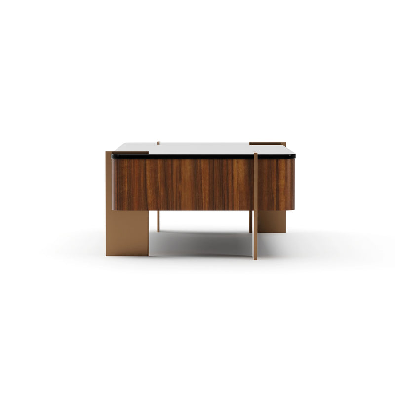ALTURA REC GLASS TOP COCKTAIL TBL