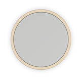Love Round End Table - Matte Pearl