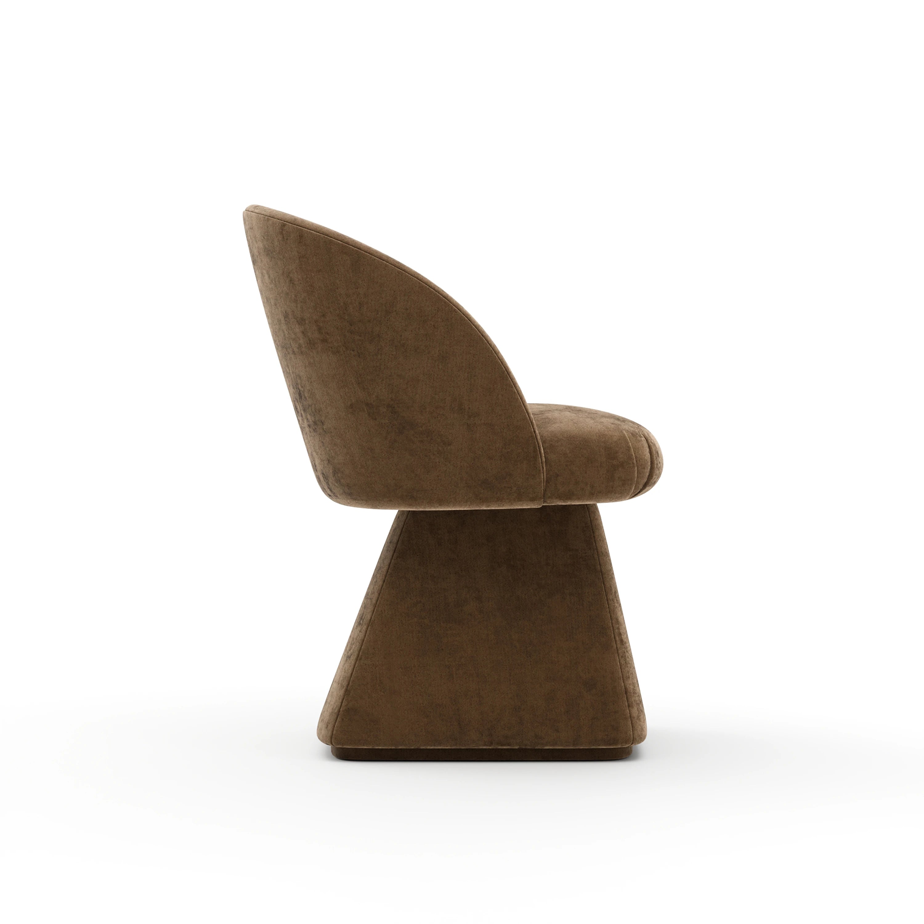 Vuelta Uph Dining Chair - Camel - 2nd angle