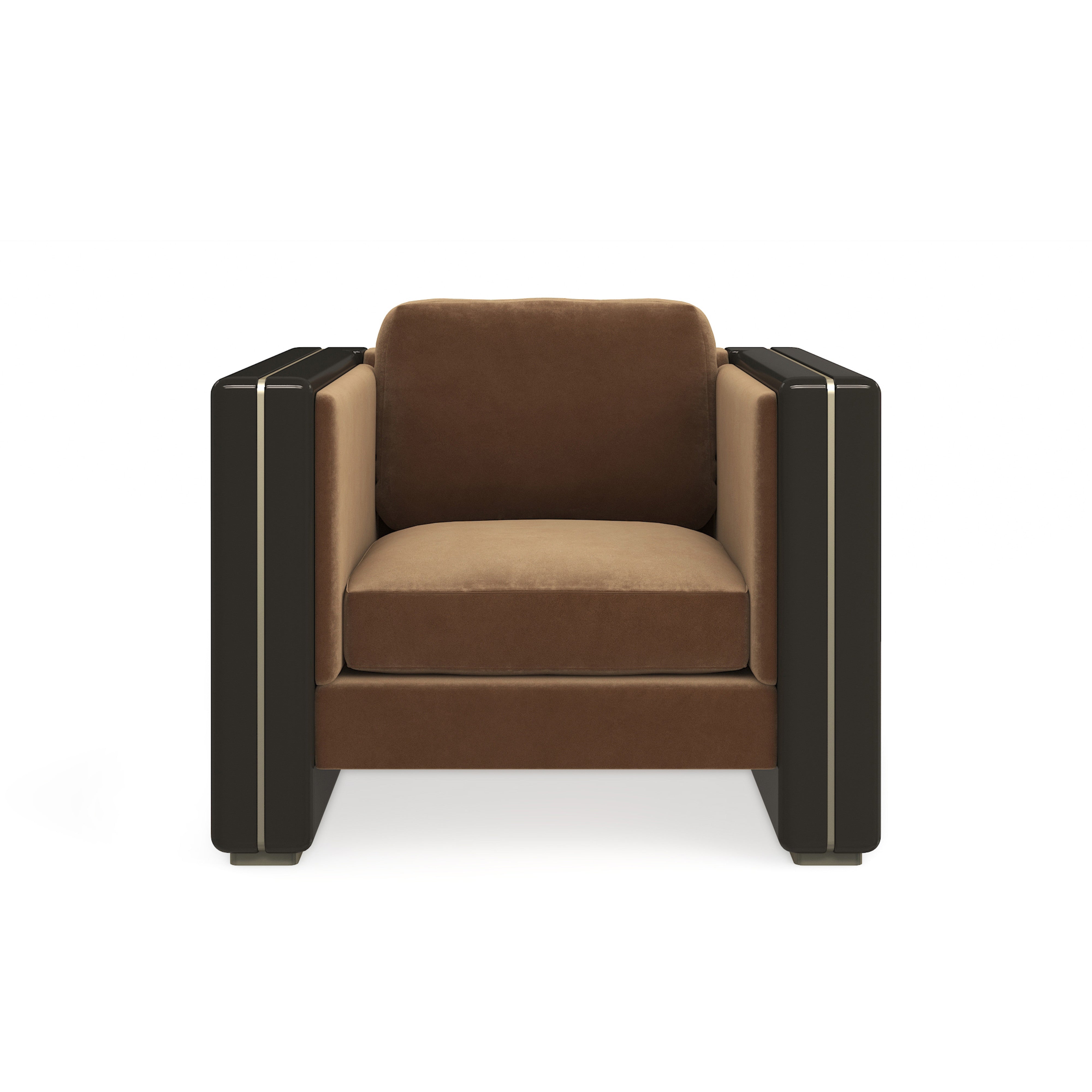 Gelee Chair - Chocolate - angle 1