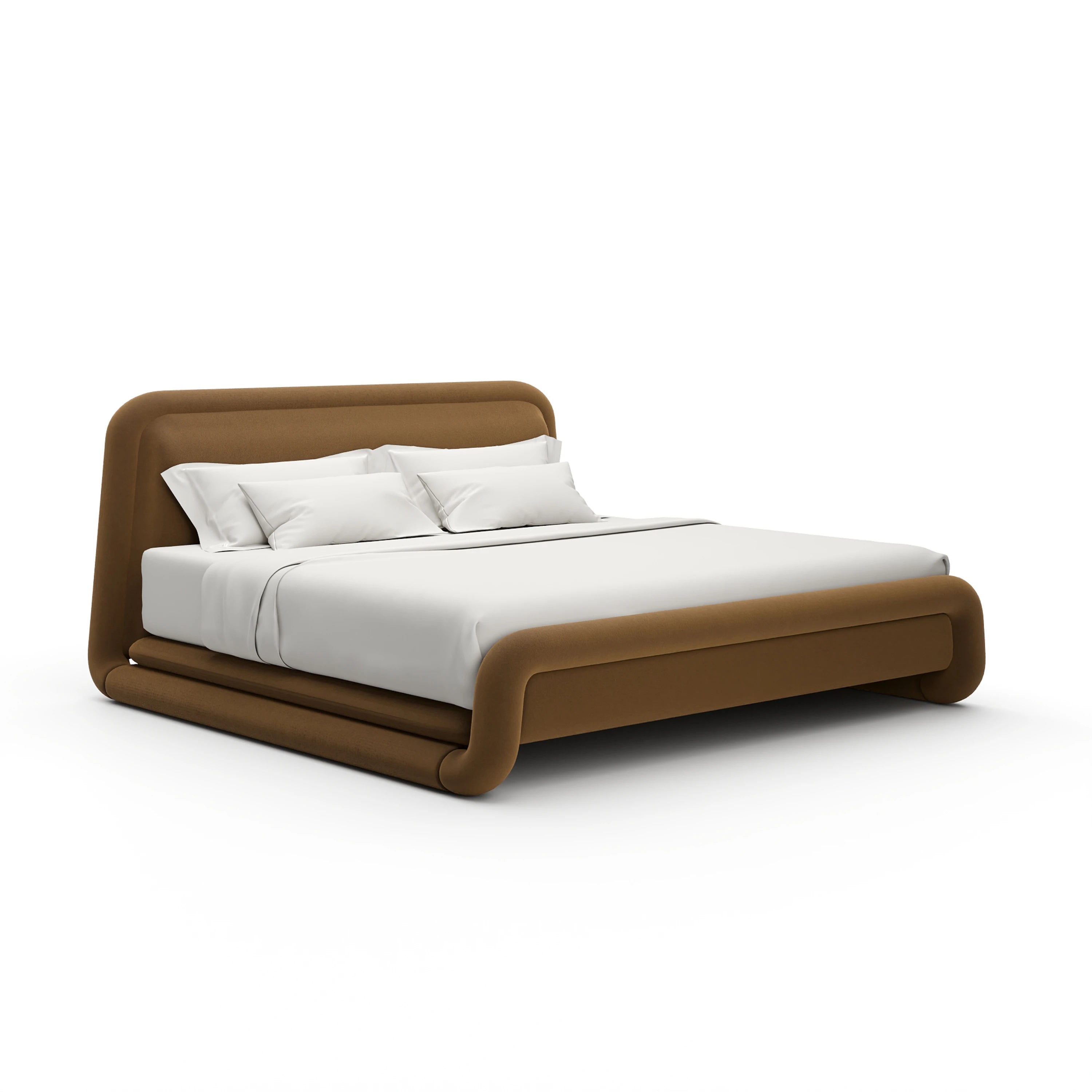 Bold King Bed - Camel - main image