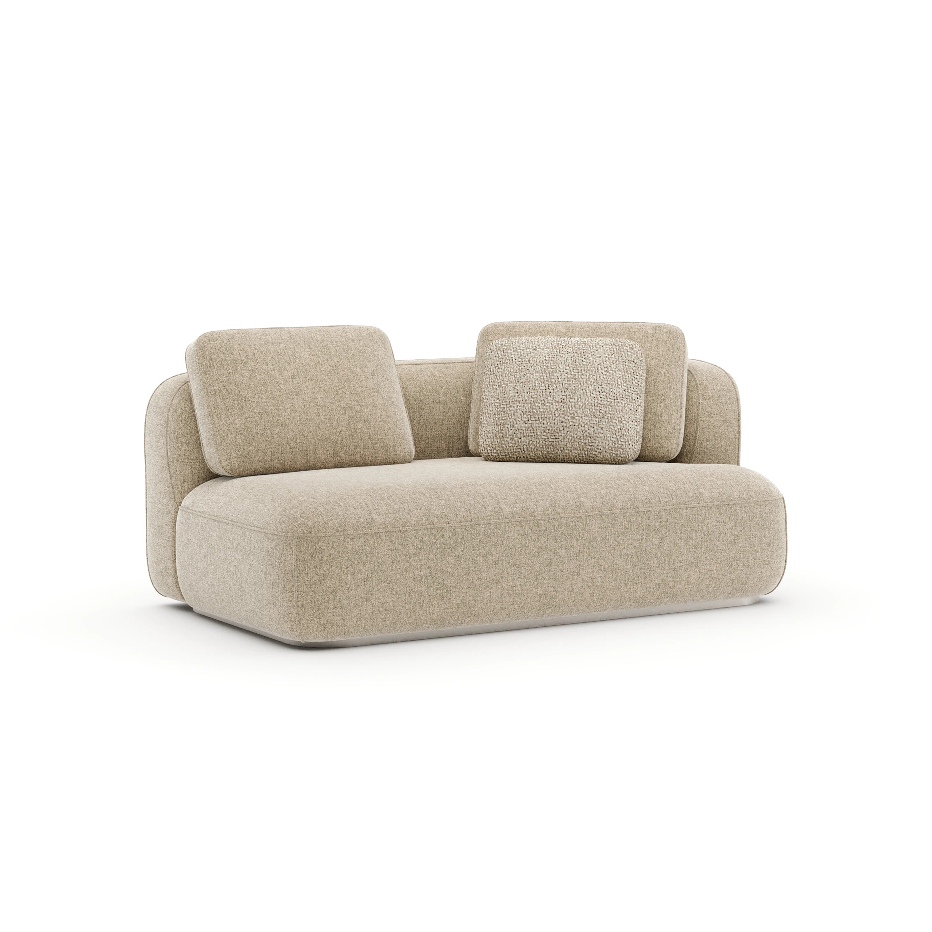 Sasso Raf Loveseat - Oatmeal - main image
