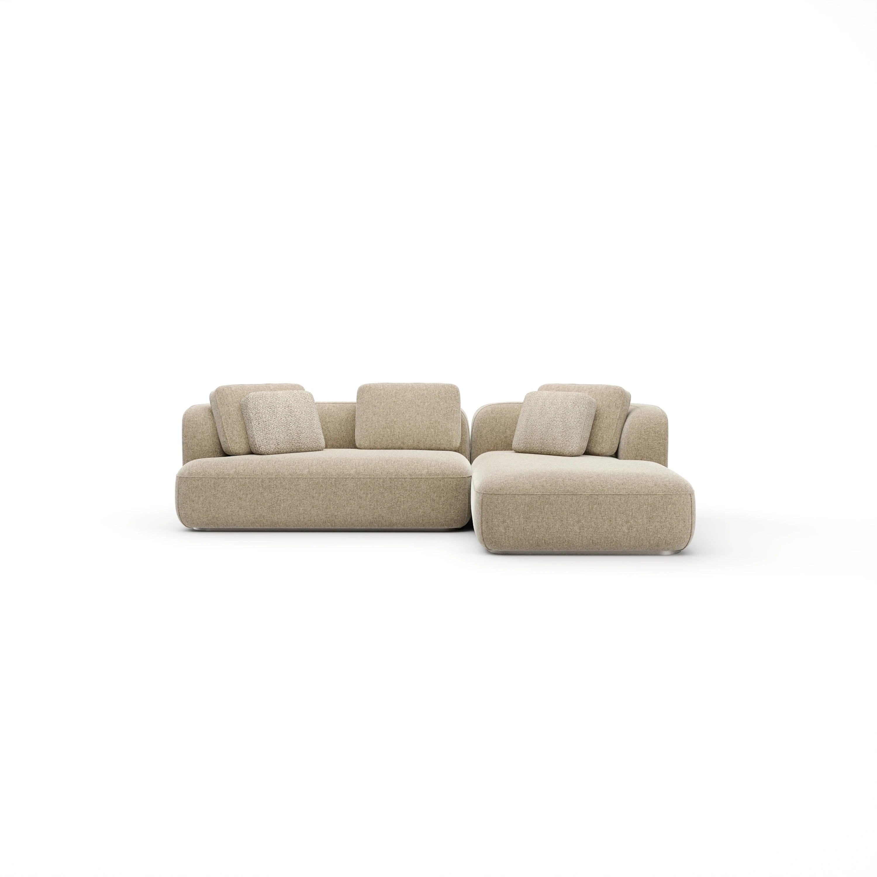 Sasso Right Chaise Sec - Oatmeal - primary image