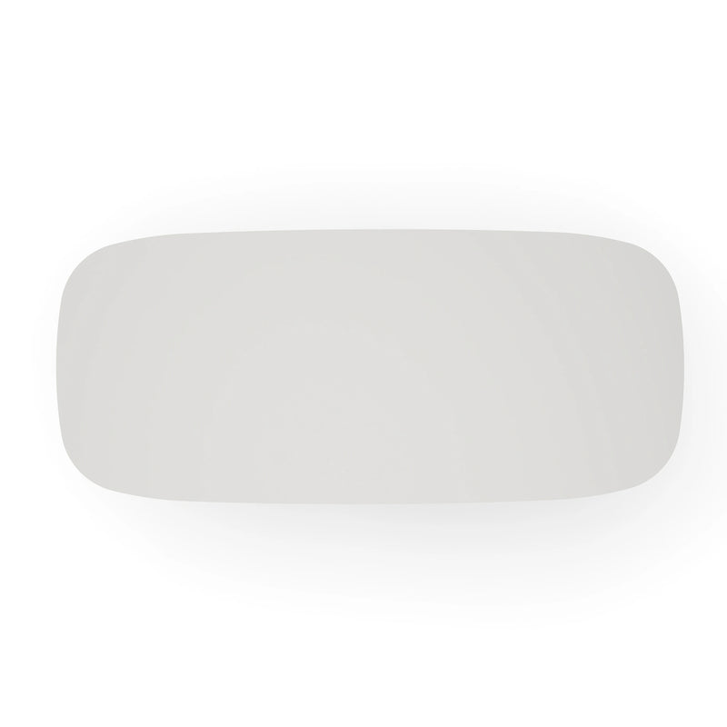 Tobie Rec Dining Table - Almond Milk