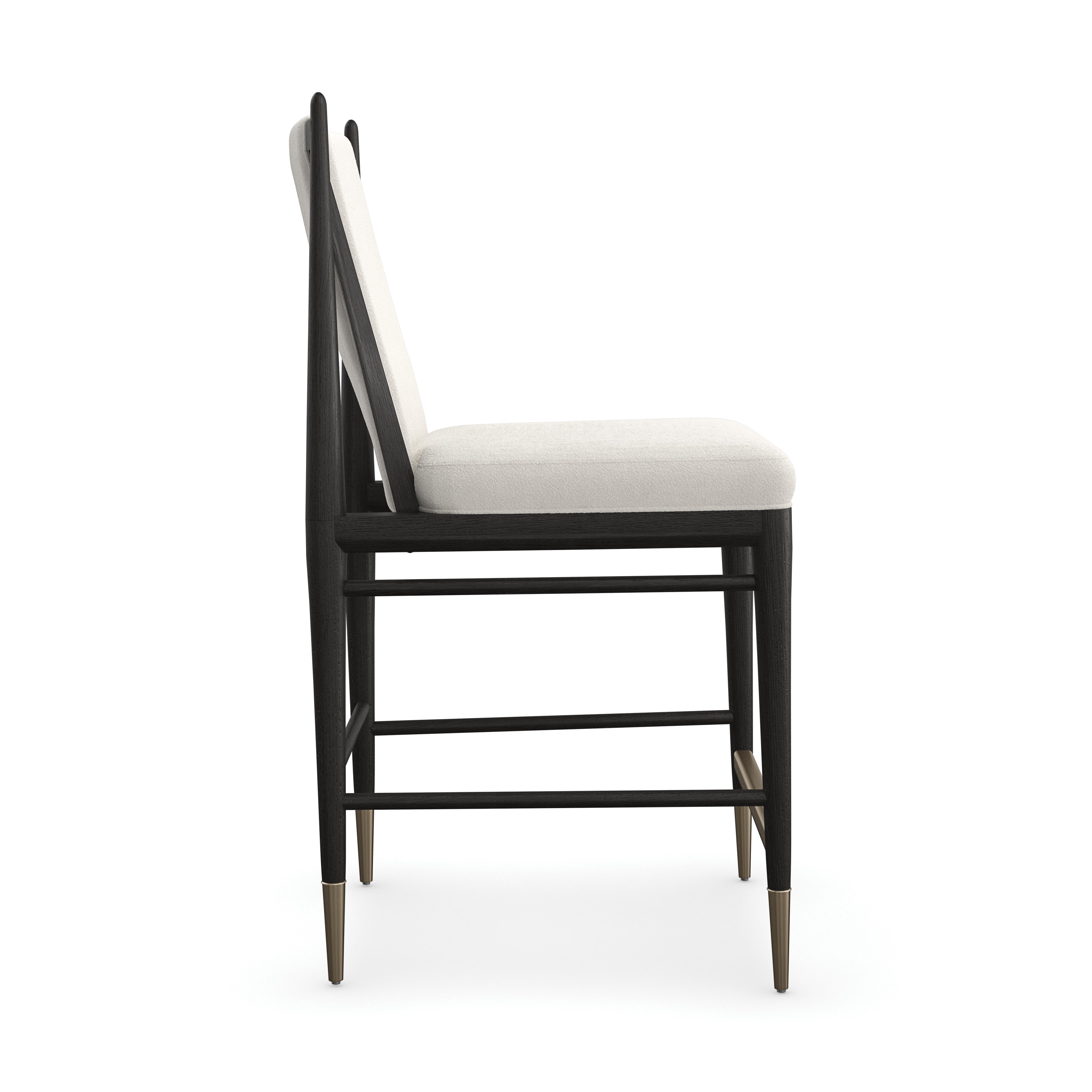 Unity Dark Counter Stool - angle 9
