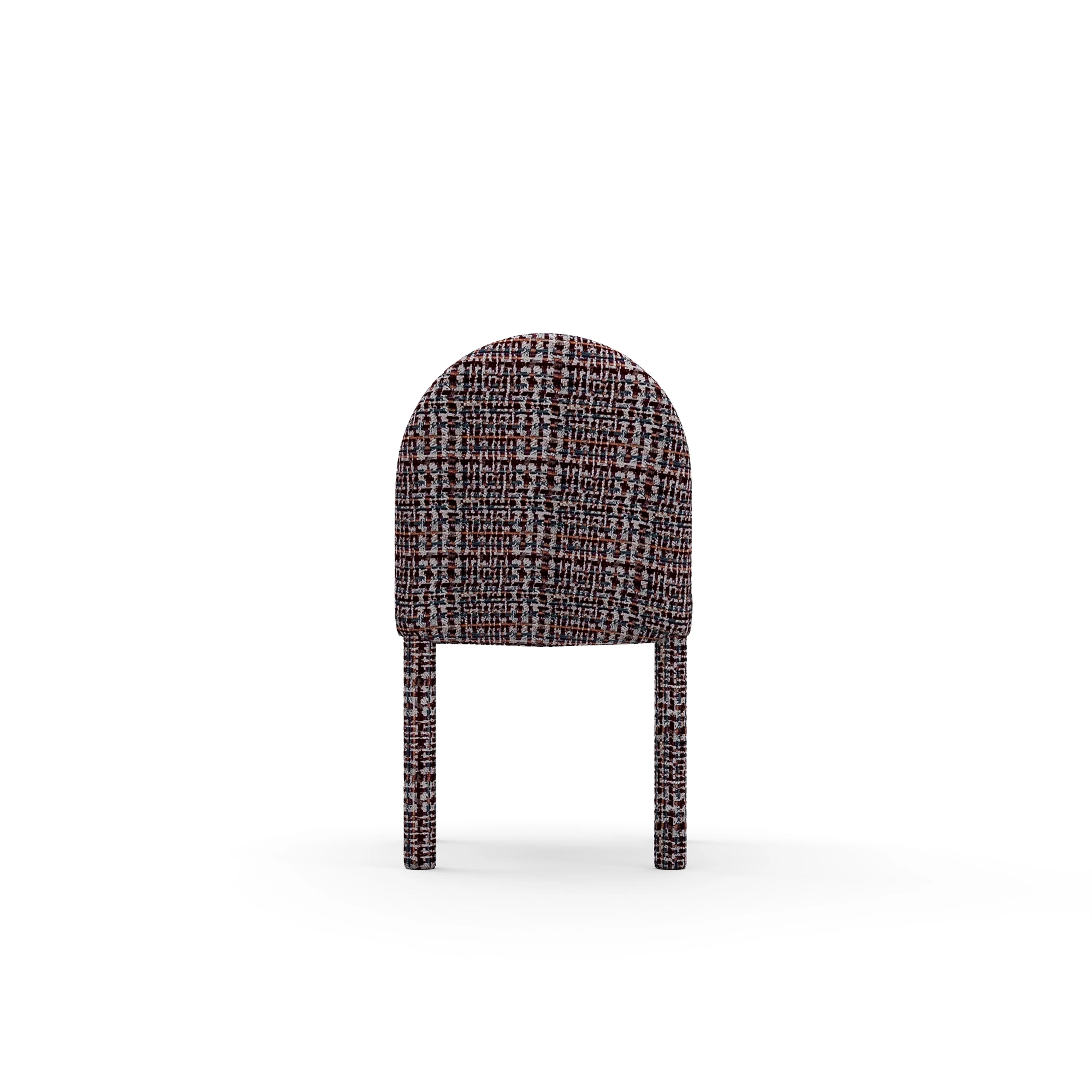 Archie Dining Chair - Kaleidoscope - 3rd angle