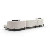Madera Large Lf Chaise Sectional - 3rd angle