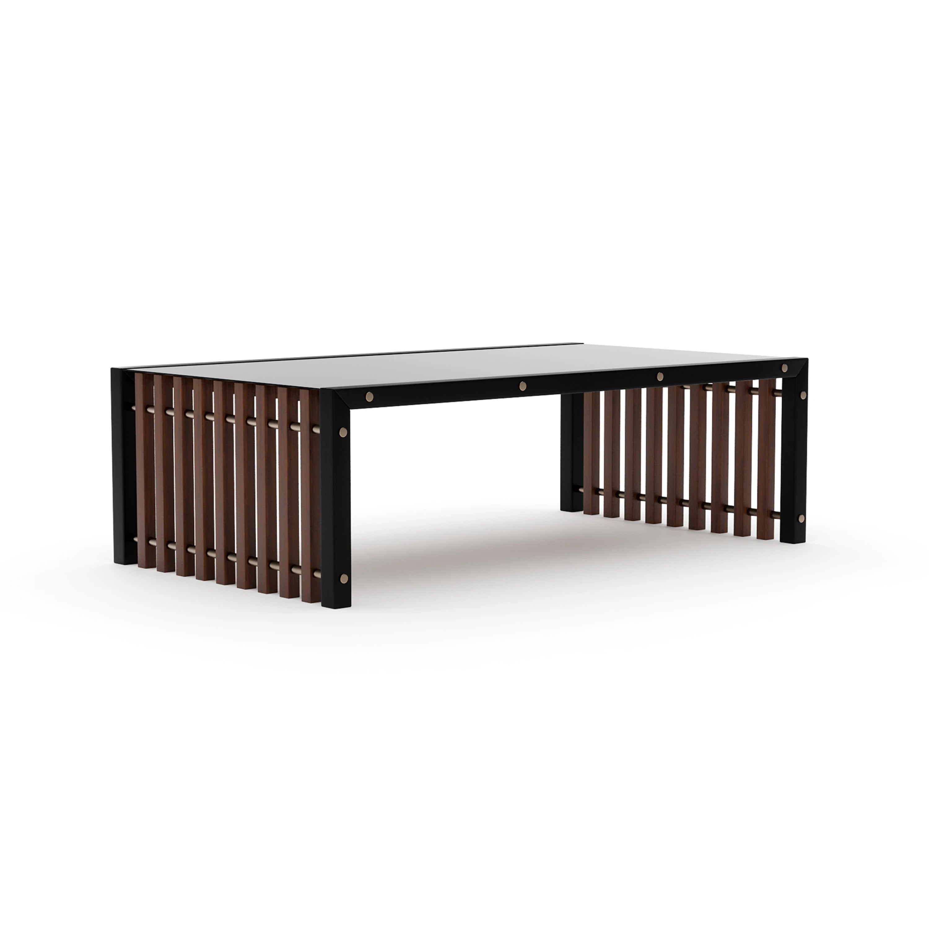 Pinstripe Dark Cocktail Table - main image