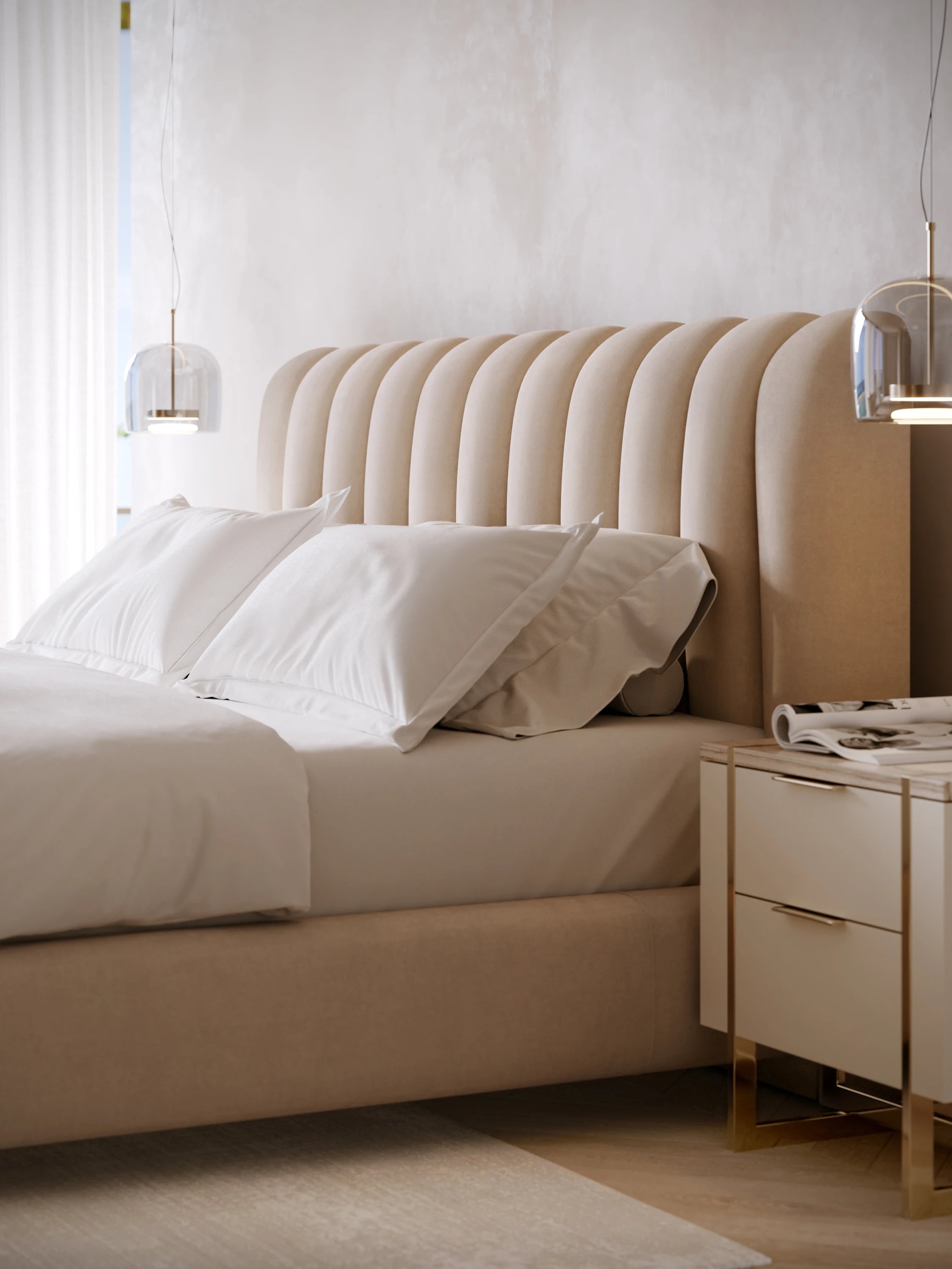Well Balanced Kg Bed Ecru - detail 2.0