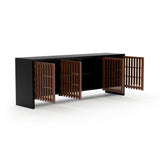 Pinstripe Dark Sideboard - 5th angle