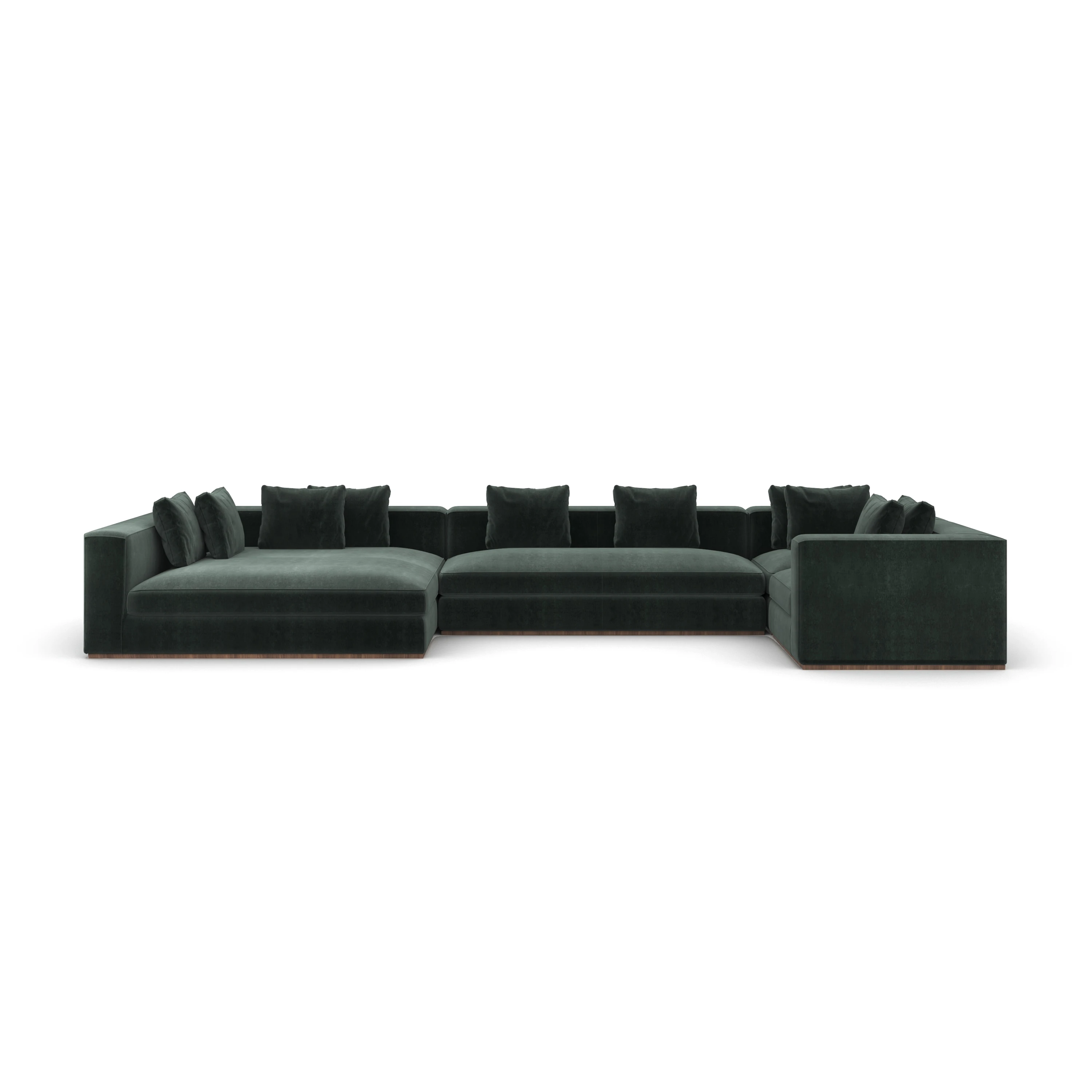Bello Laf Large Chaise Sectional - primary image