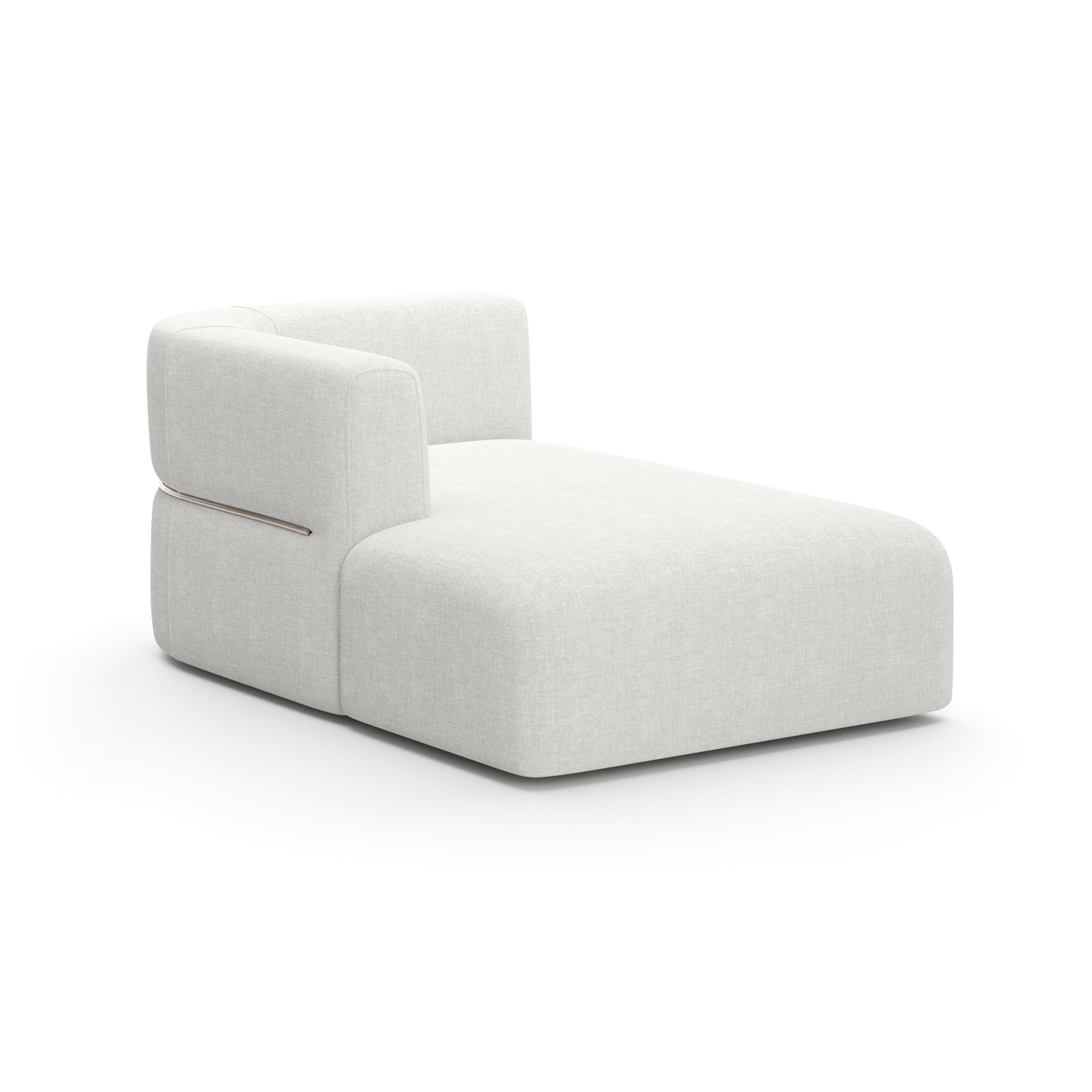 Rhythm Laf Chaise Ivory - 2nd angle
