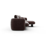 *Overlap Right Chaise Sec Small Dk Taupe - 2nd angle