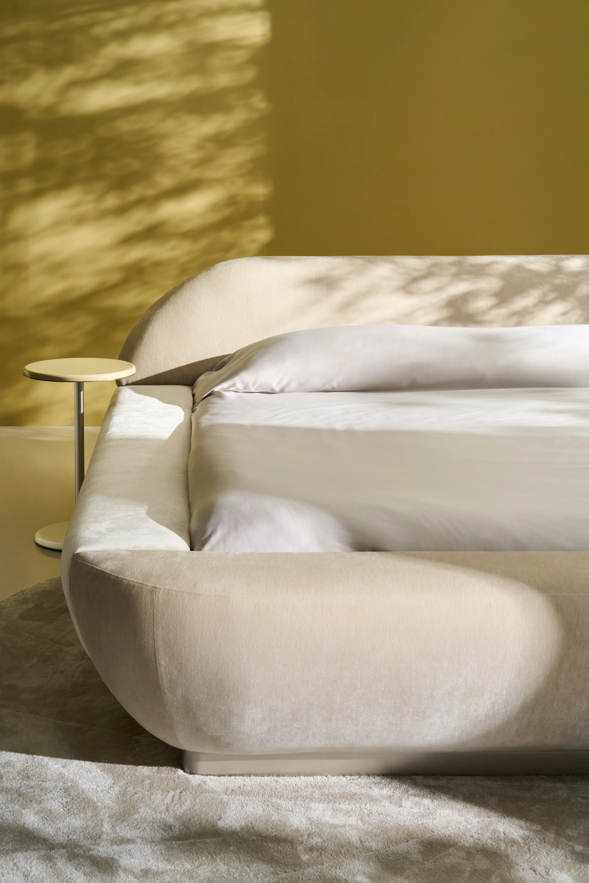 Jagger King Bed - Ivory in room - angle 5.0