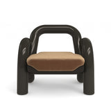 Gelee Accent Chair-Chocolate