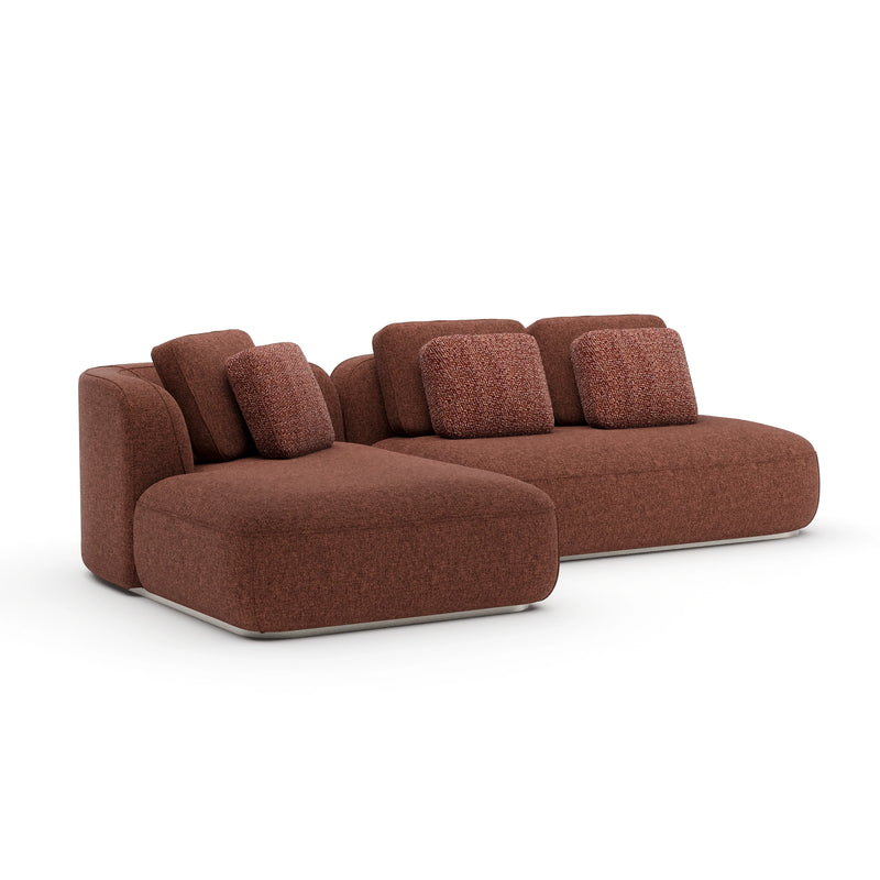 Sasso 2pc LF Chaise Sec - Saffron
