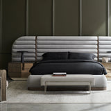 La Moda Bench in room - angle 1