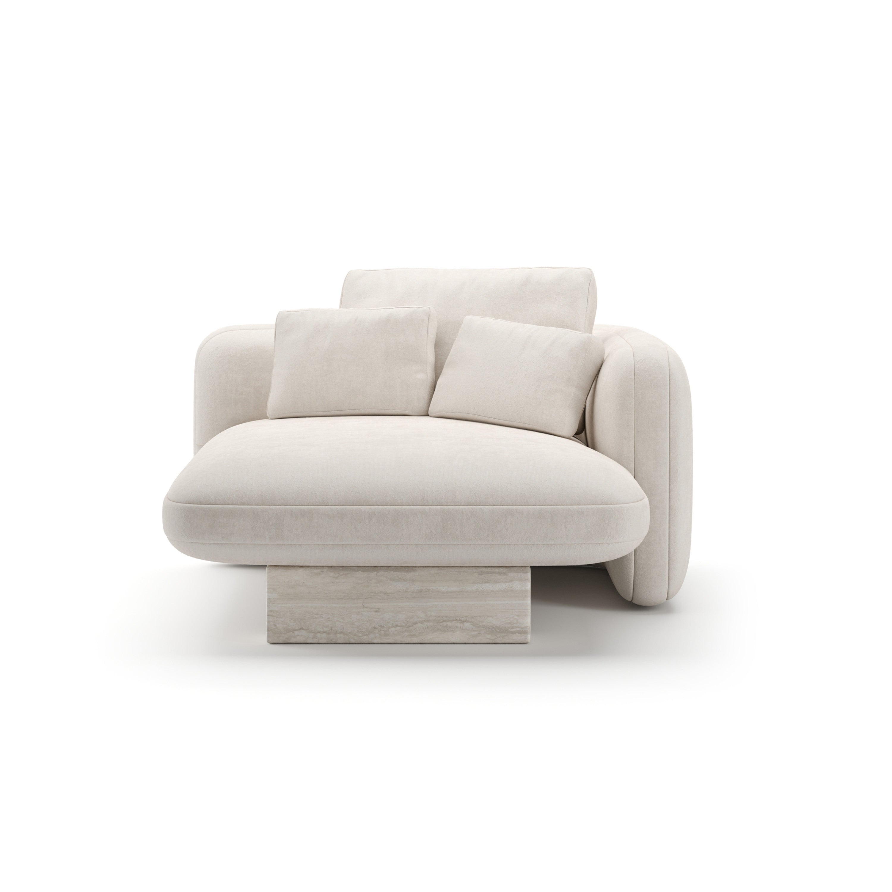 Overlap Raf Chaise Ecru - main image