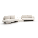 Overlap Left Bumper Sectional Ecru - main image
