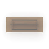 84X44 Smoked Bronze Glass Top - 4th angle