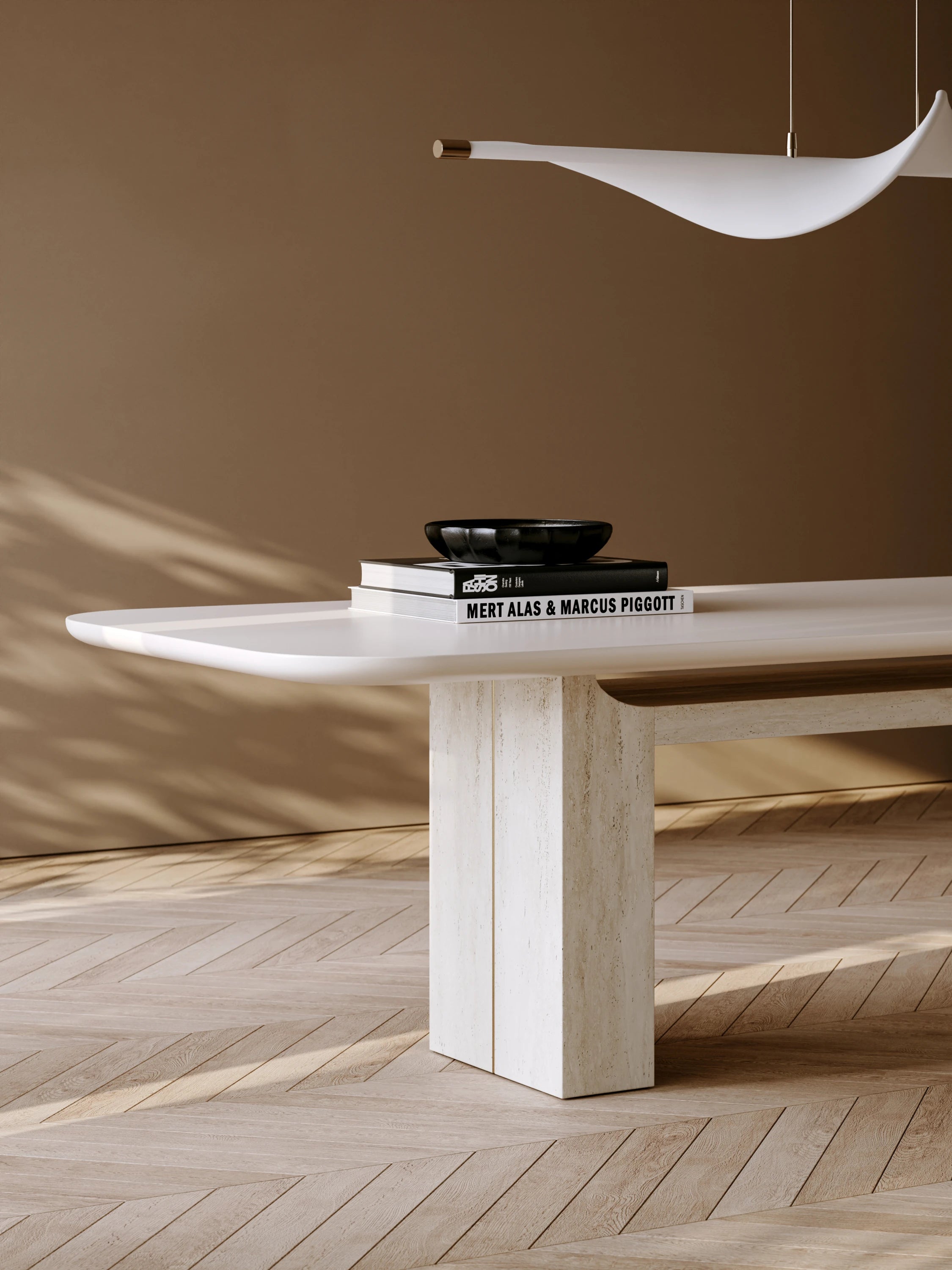 Overlap Rectangle Dinig Tbl Light - detail 2.0