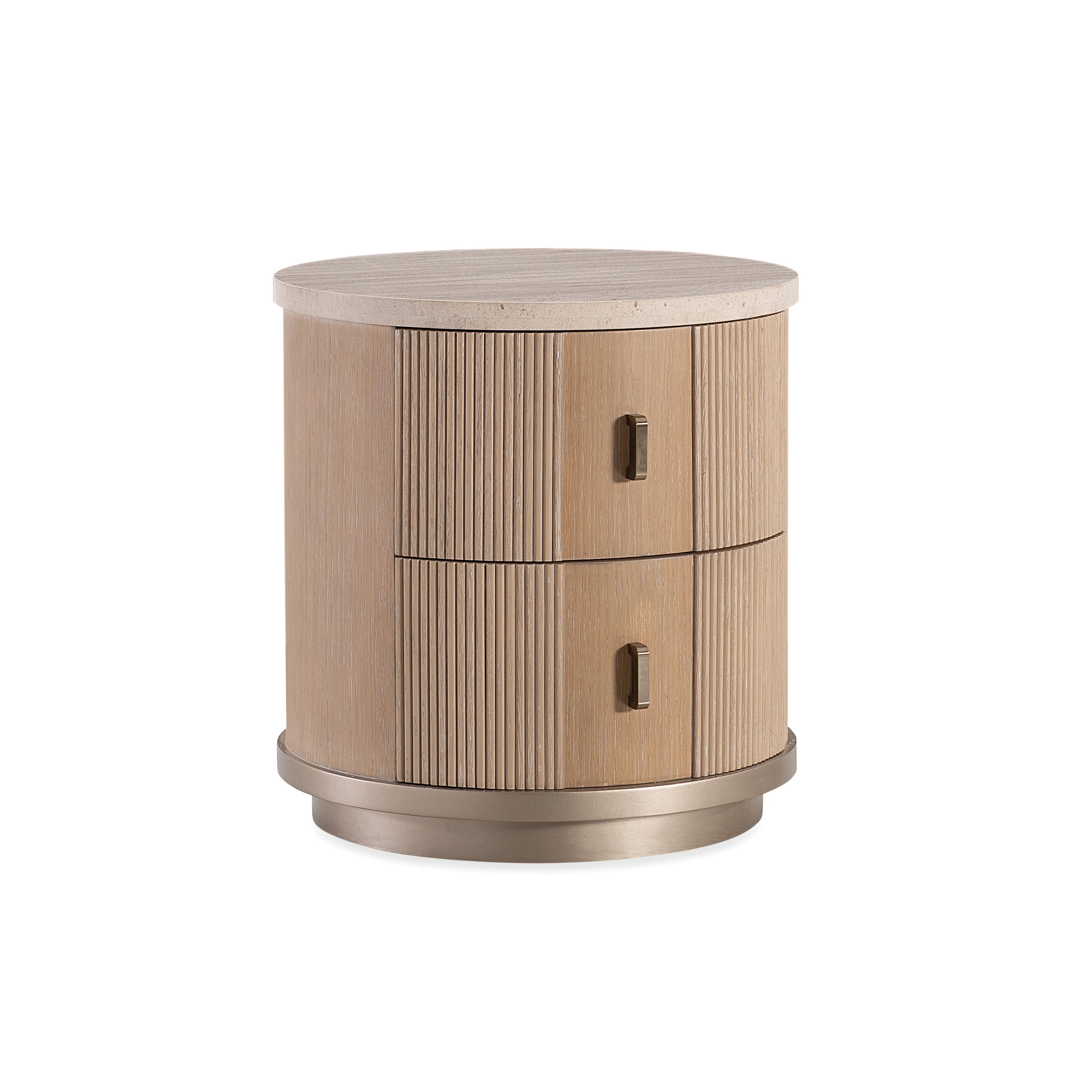 Rhythm Small Round Nightstand - Light - primary image [data-sku='CLA-026-065']