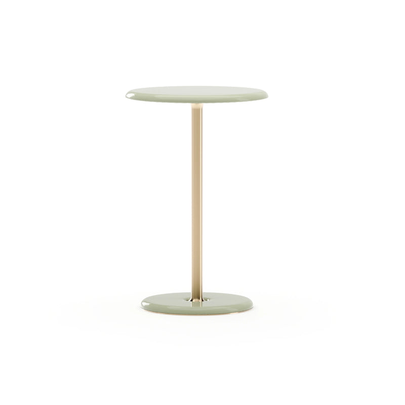 Tension Wood Top Spot Table