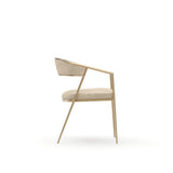Dario Wog Arm Chair - Ivory - 2nd angle