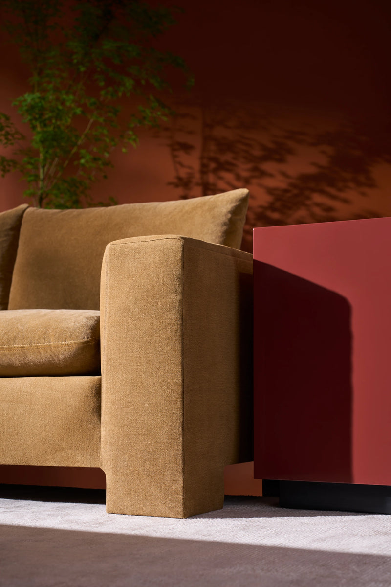 Devon 98" Sofa Camel