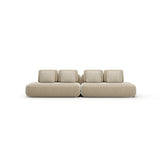 Sasso 2Pc Straight Sofa - Oatmeal - primary image