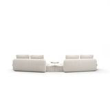 Overlap 3Pc Bumper Sec Ecru - 3rd angle