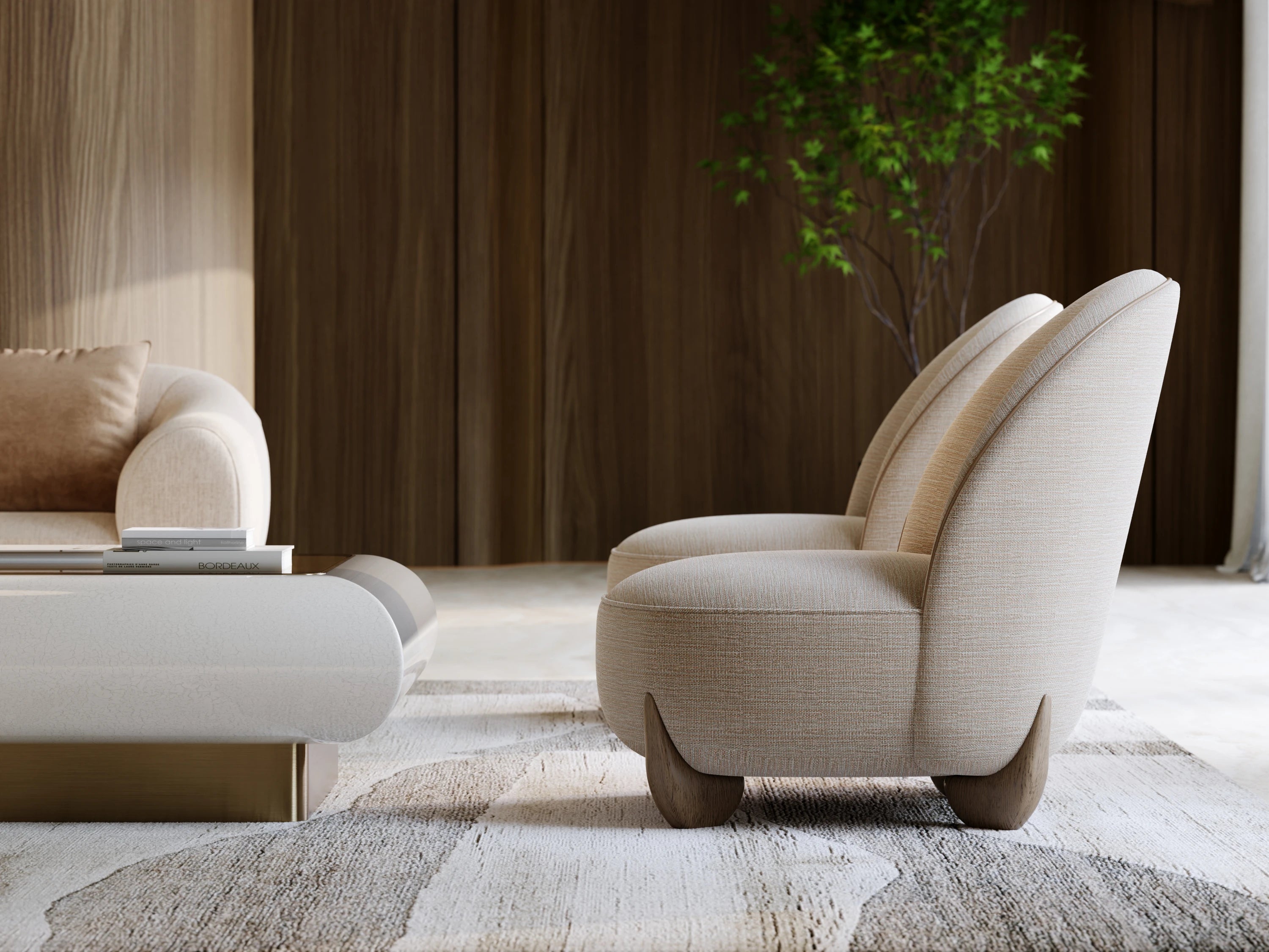 Seta Chair Oatmeal - detail 2.0