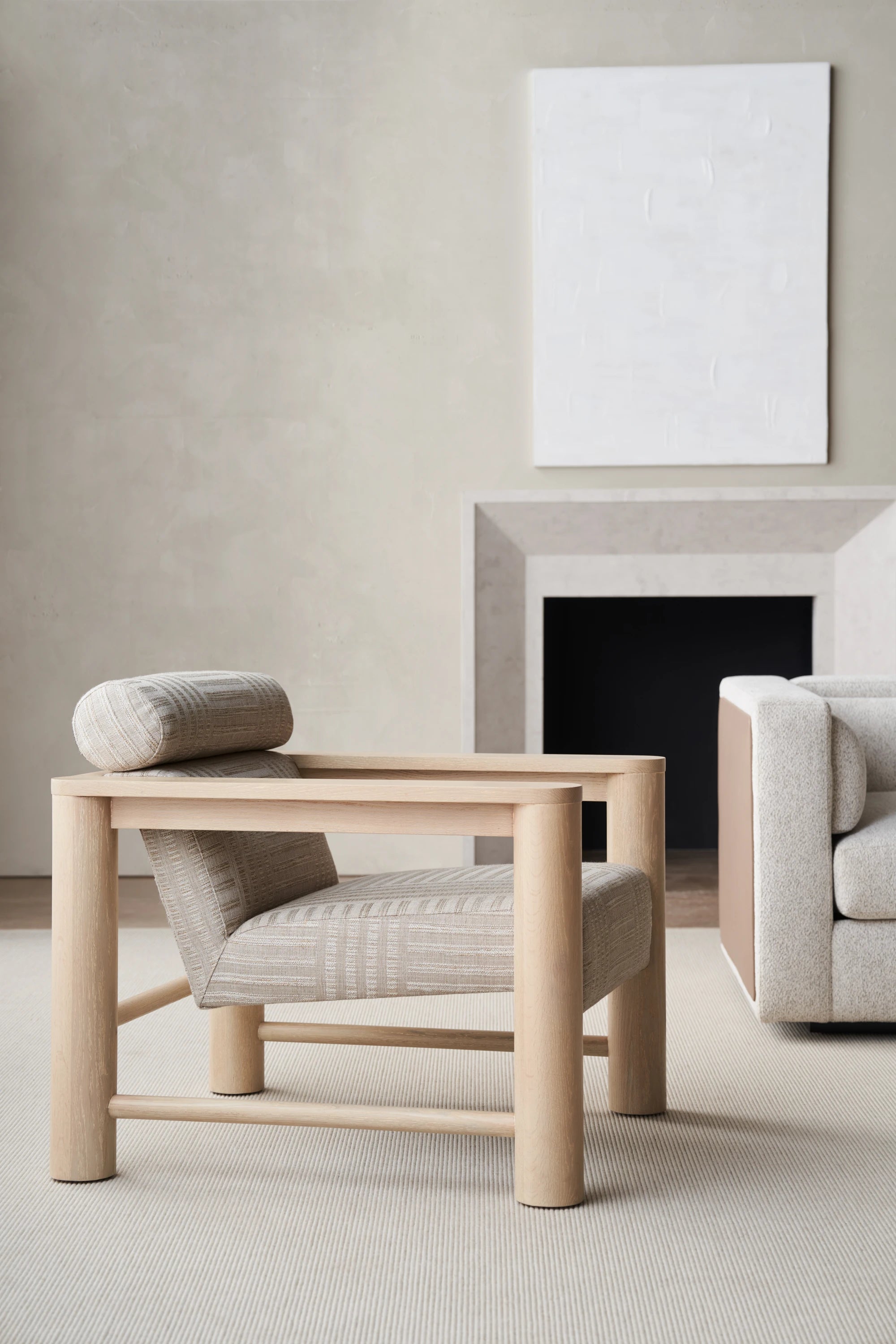 Unity Chair in room - angle 1