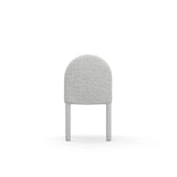 Archie Dining Chair - Ivory - 3rd angle