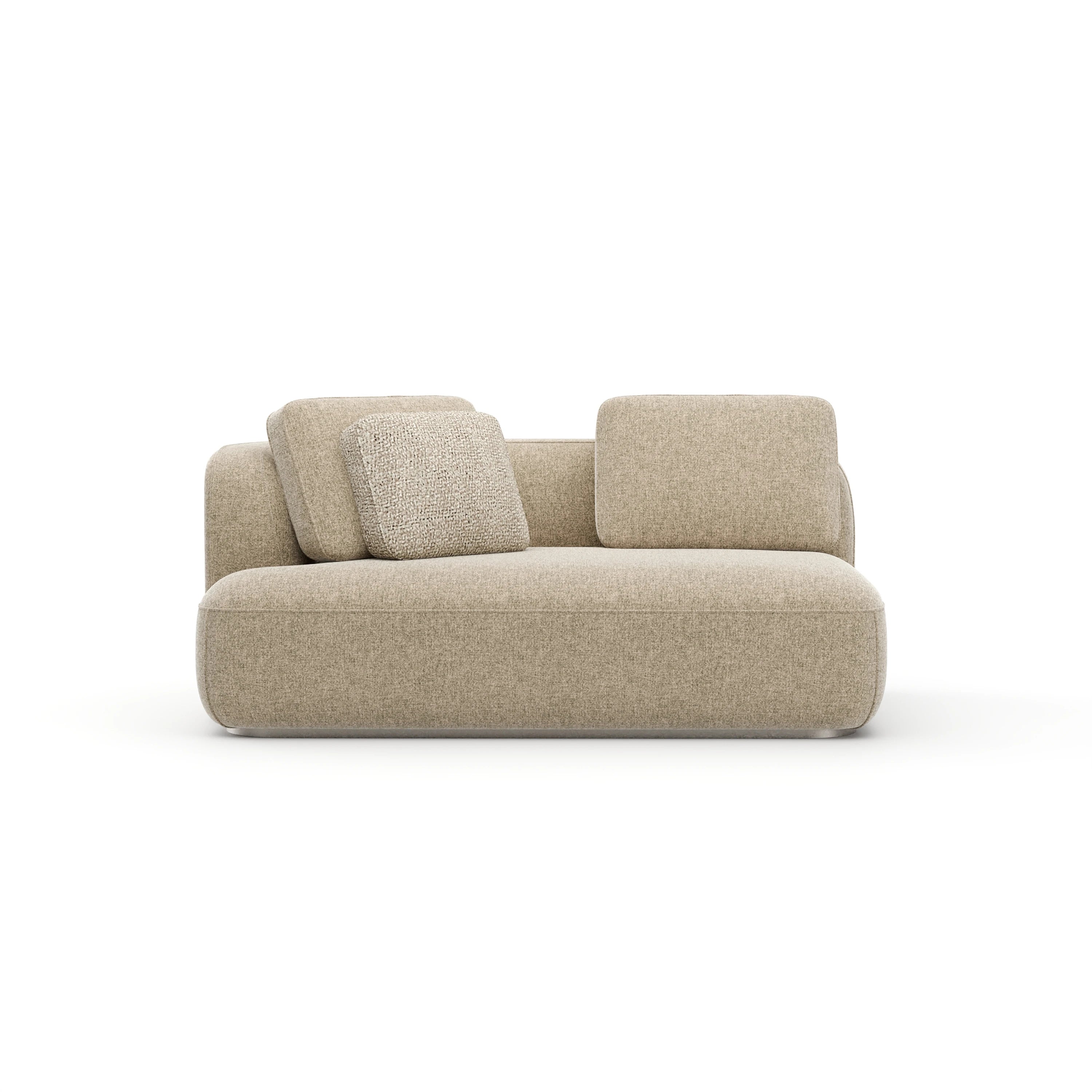 Sasso Laf Loveseat - Oatmeal - primary image