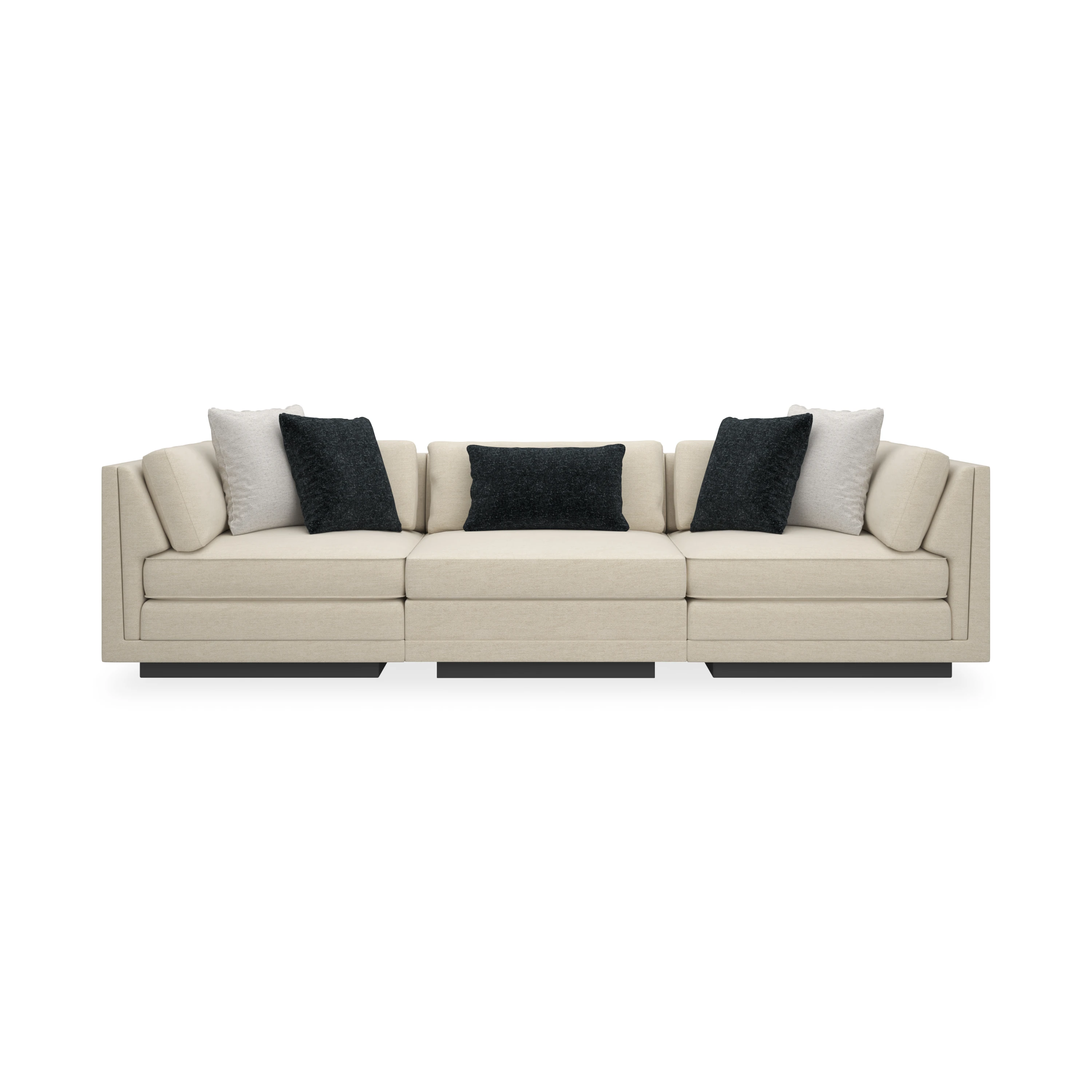 Fusion 3 Pc Sectional Sofa - primary image