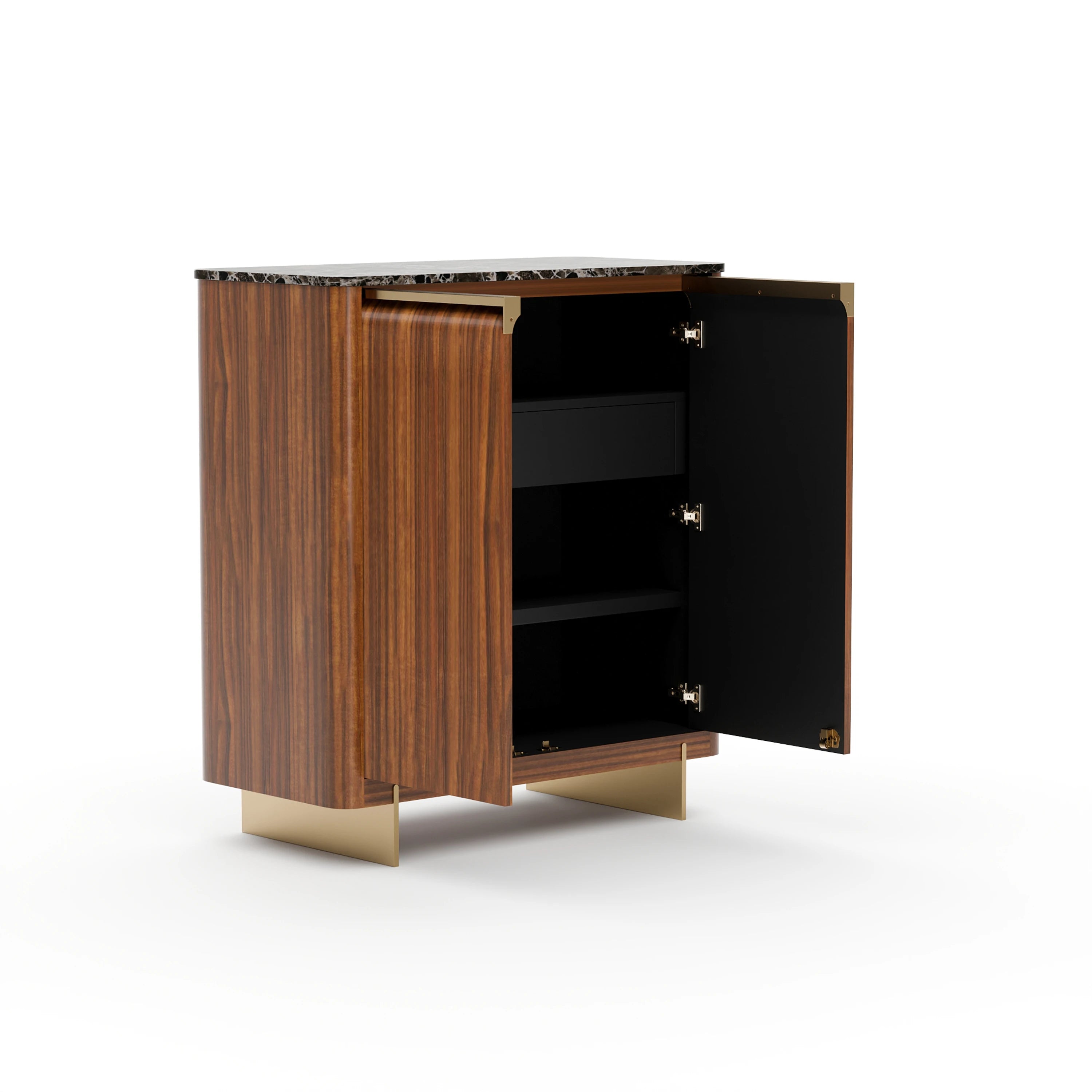 Altura Stone Top Hall Chest - 5th angle