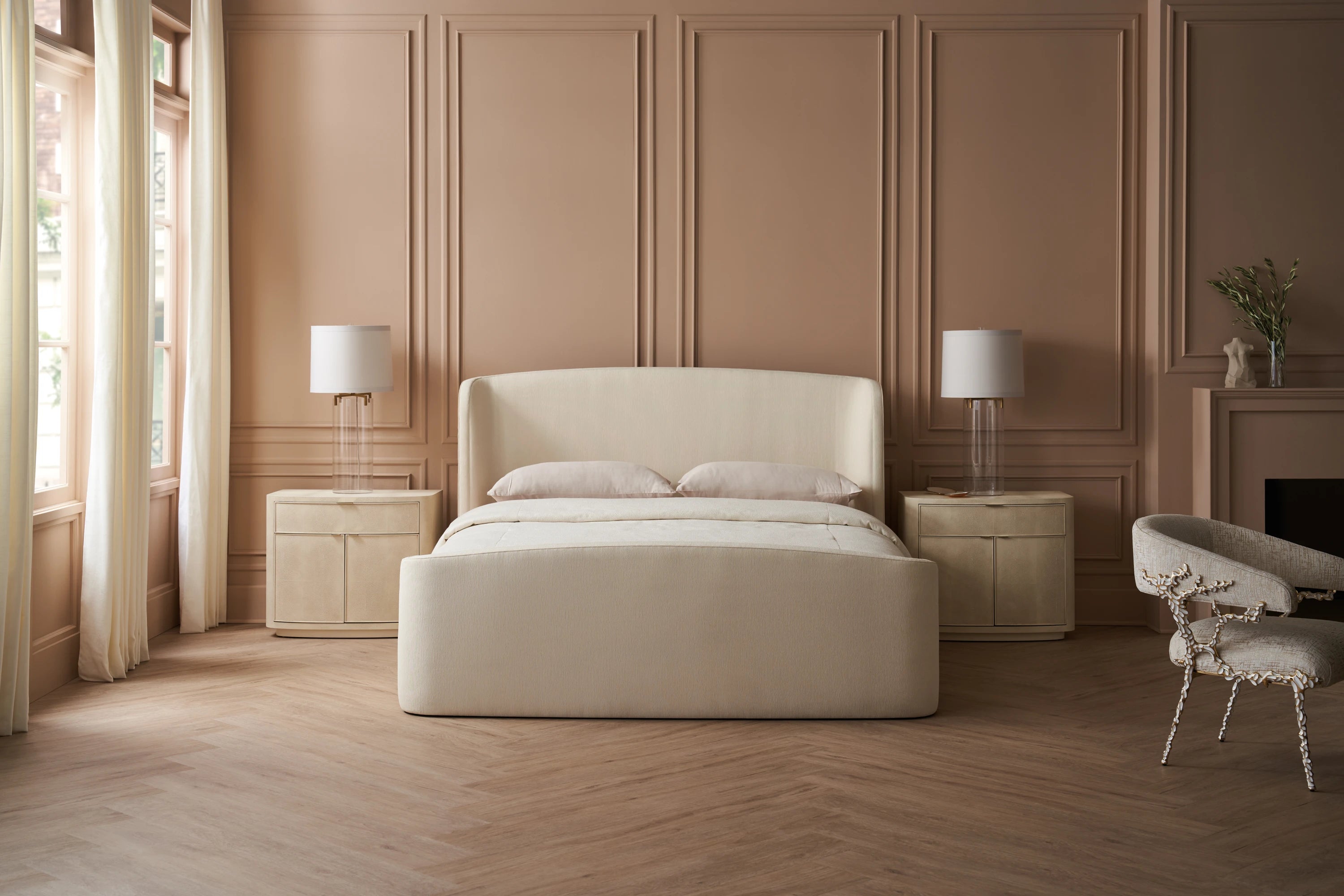 Simply Perfect Nightstand in room - angle 1
