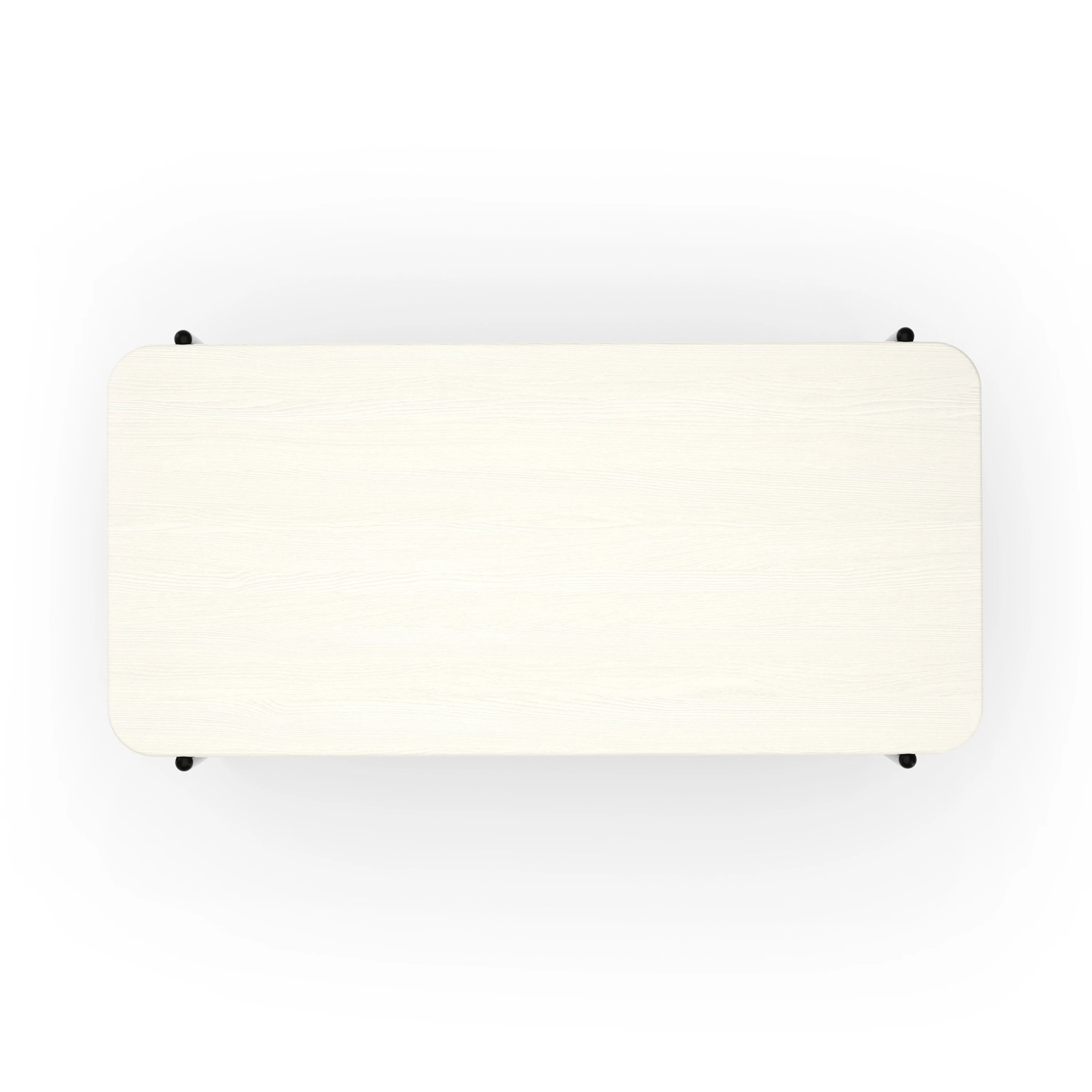 Madera Rec Dining Table - Opal - 4th angle