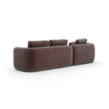 *Overlap Left Chaise Sec Small Dk Taupe - 3rd angle