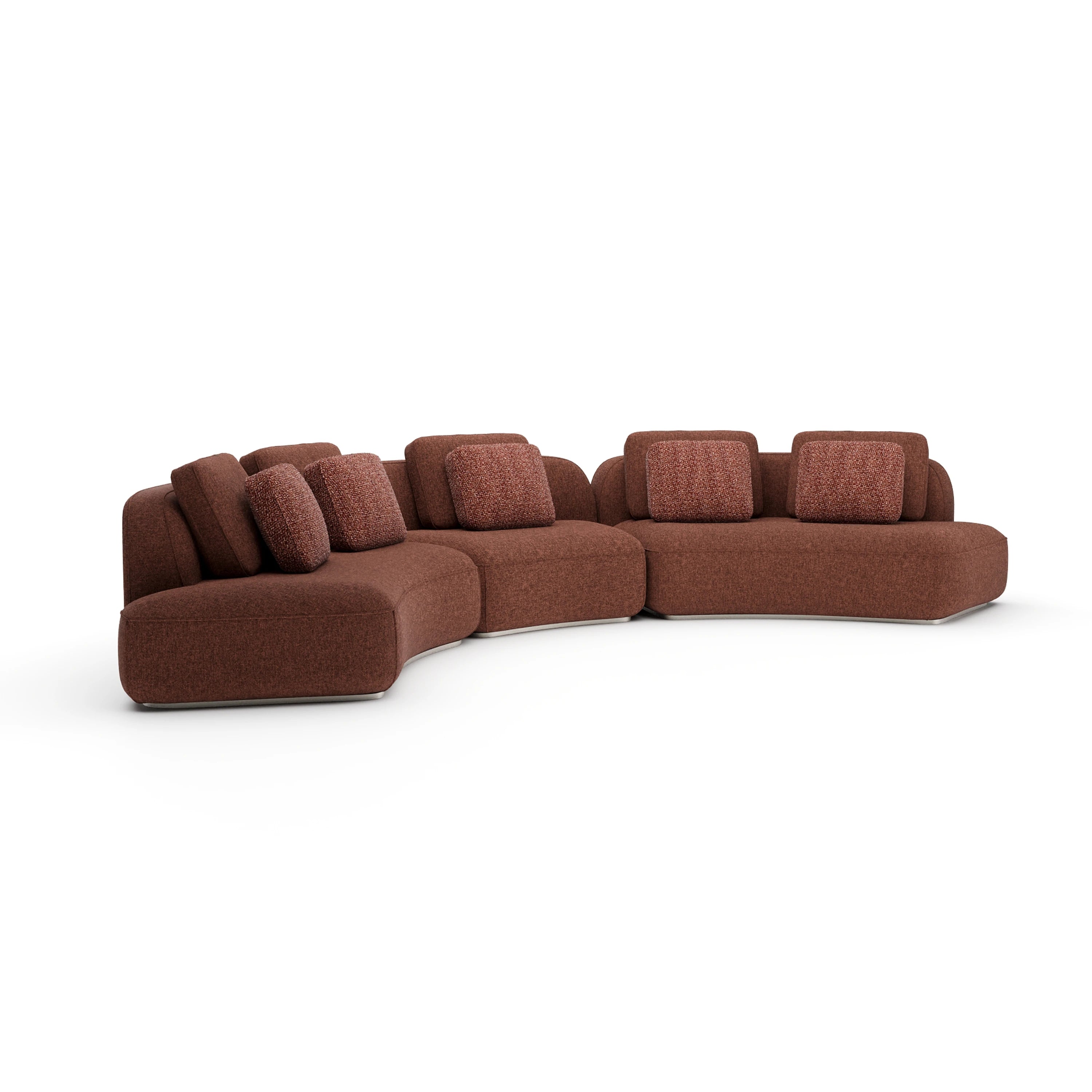 Sasso 3Pc Sofa - Saffron - main image